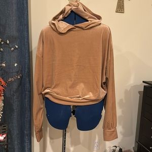 NWOT, Express, velvet hoodie